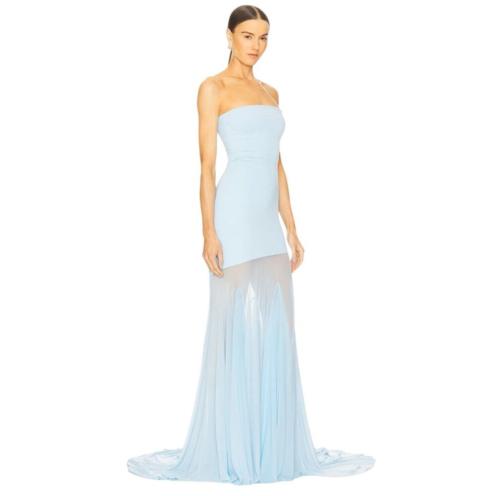Deme by Gabriella x REVOLVE Dahlia Gown in Blue Large Womens Long Maxi - Picture 4 of 14